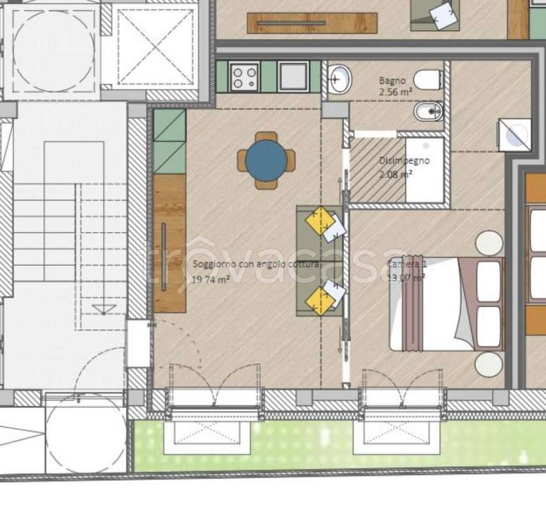 appartamento in vendita a Milano in zona Trenno
