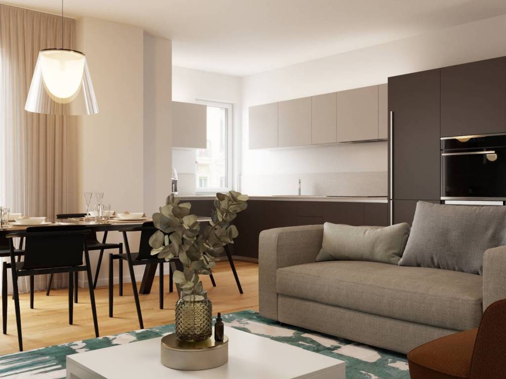 appartamento in vendita a Milano in zona Porta Nuova