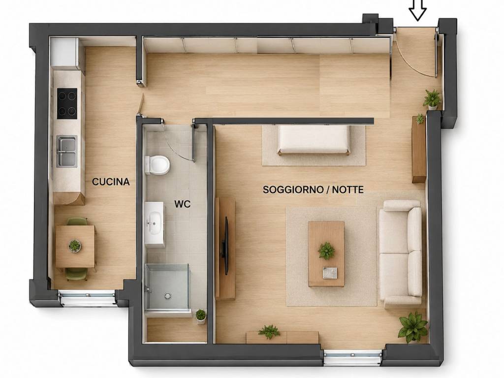 appartamento in vendita a Milano in zona Maggiolina