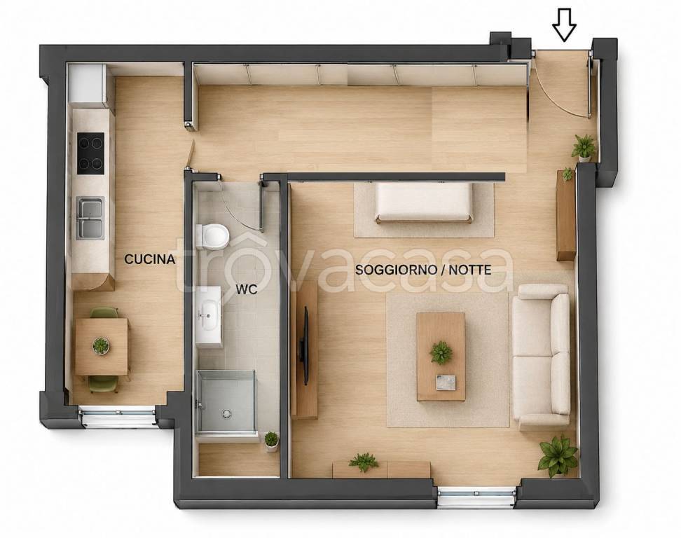 appartamento in vendita a Milano in zona Cascina dei Pomi