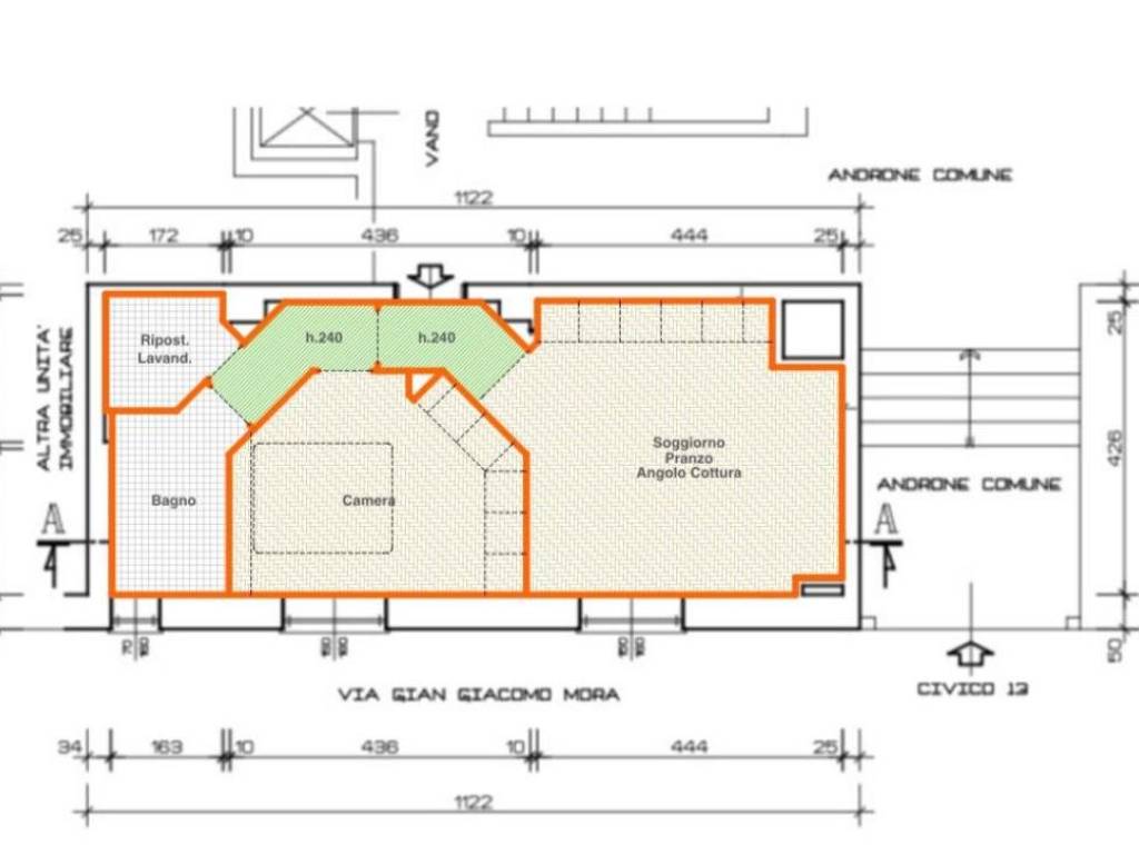 appartamento in vendita a Milano