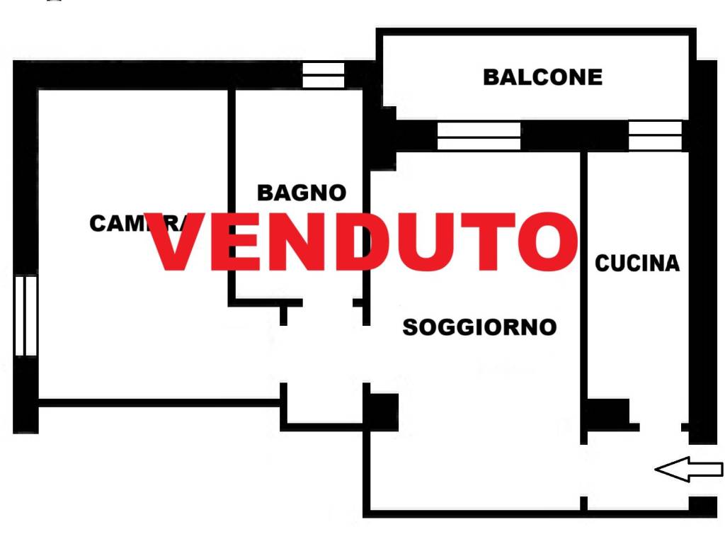 appartamento in vendita a Milano in zona Affori