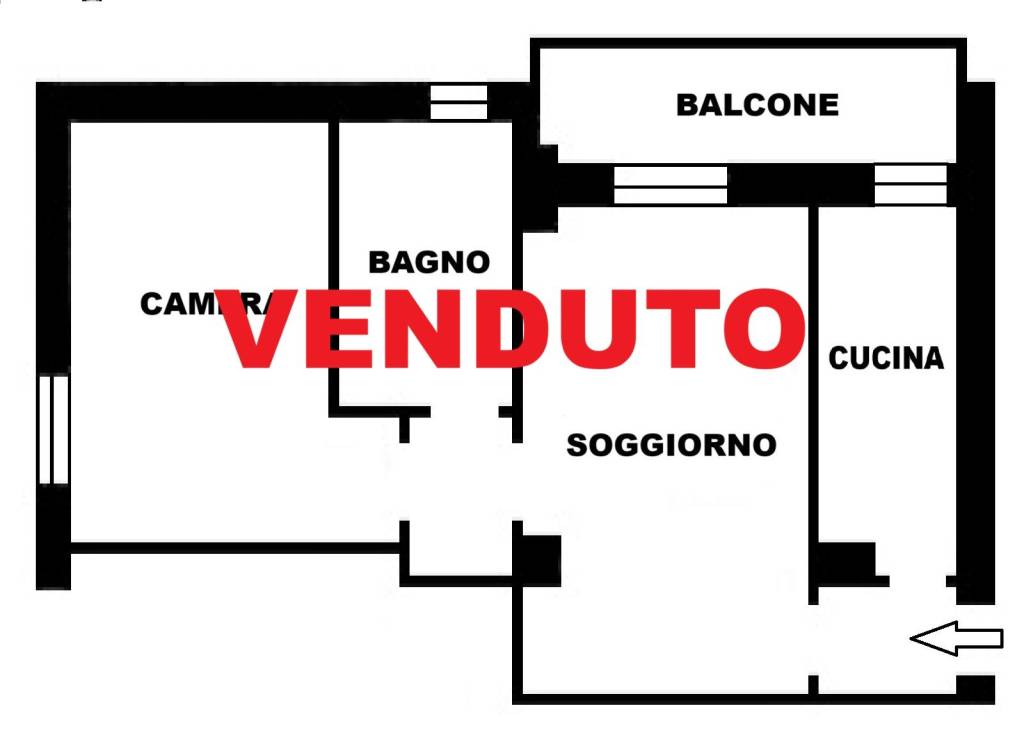 appartamento in vendita a Milano in zona Dergano