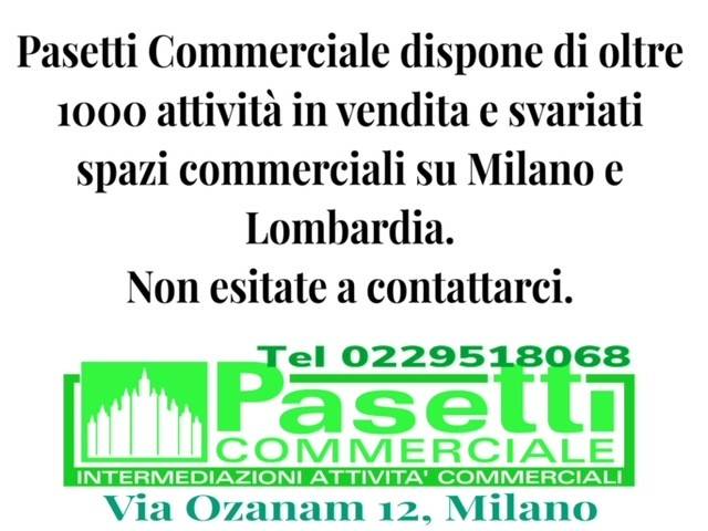 negozio in vendita a Milano in zona Porta Romana