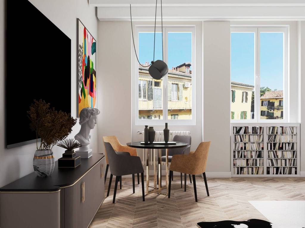 appartamento in vendita a Milano in zona Porta Nuova