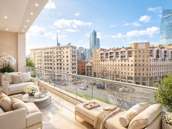 appartamento in vendita a Milano in zona Porta Nuova