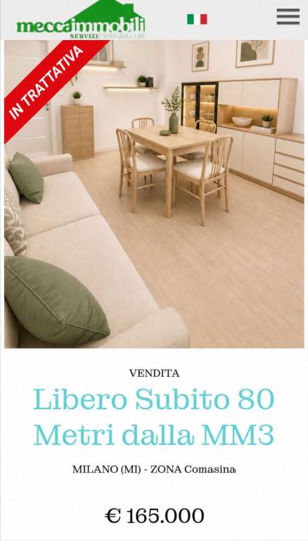 appartamento in vendita a Milano in zona Comasina