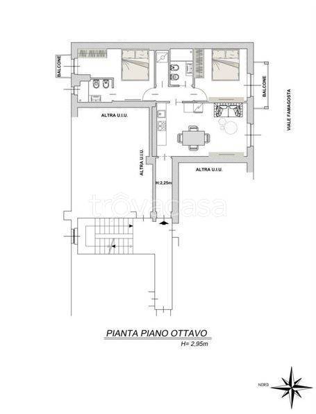 appartamento in vendita a Milano in zona Famagosta
