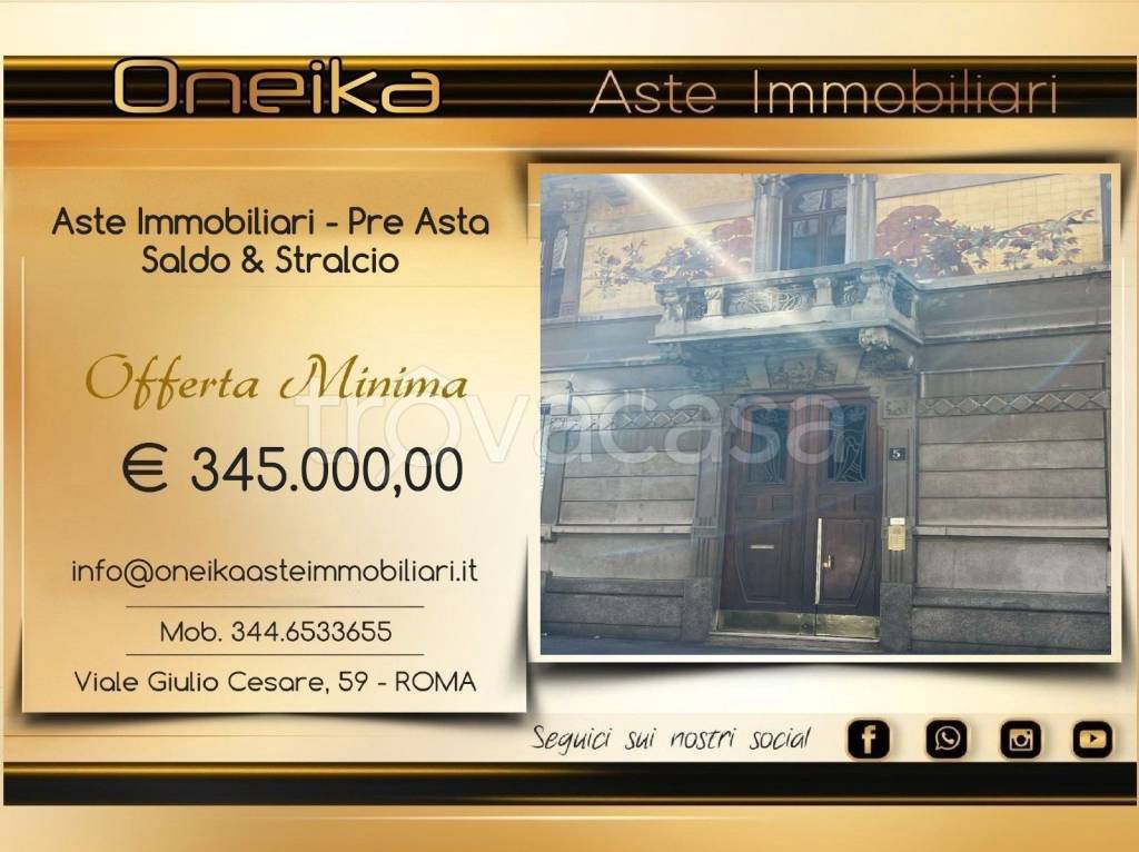 appartamento in vendita a Milano in zona Sempione