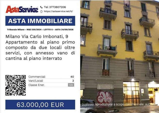 appartamento in vendita a Milano