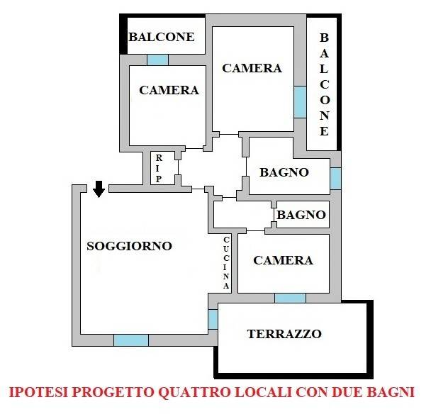 appartamento in vendita a Milano in zona San Siro