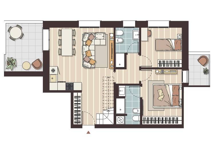 appartamento in vendita a Milano in zona Città Studi
