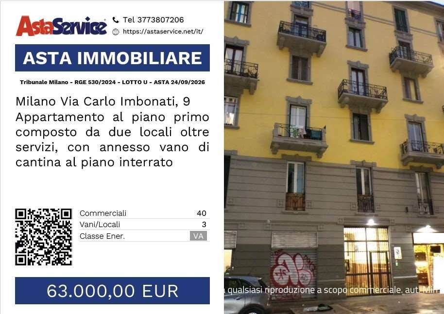 appartamento in vendita a Milano in zona Dergano