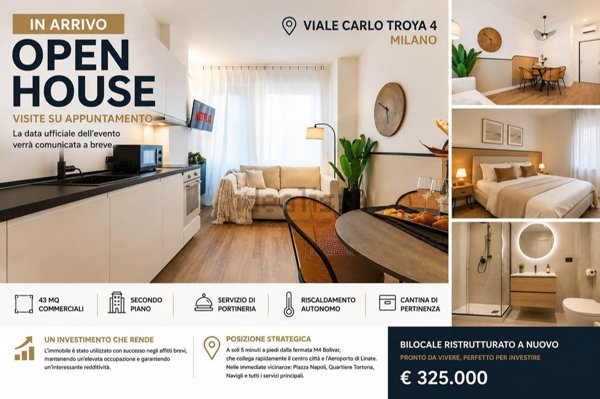 appartamento in vendita a Milano in zona Solari