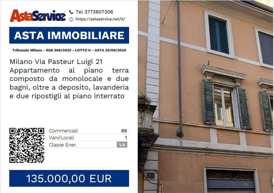 appartamento in vendita a Milano in zona Loreto