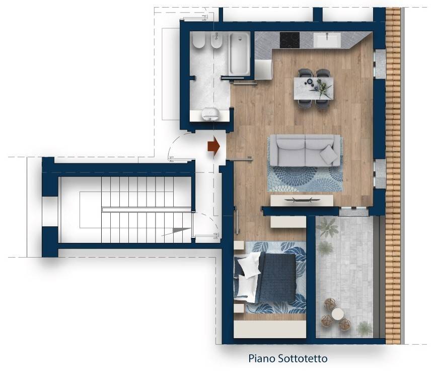 appartamento in vendita a Milano in zona Bovisa