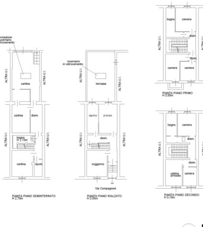 casa indipendente in vendita a Milano in zona Città Studi