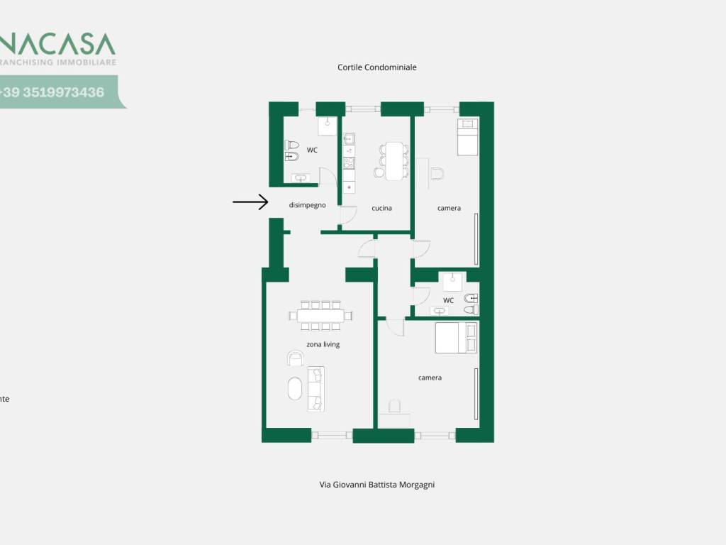 appartamento in vendita a Milano in zona Porta Venezia