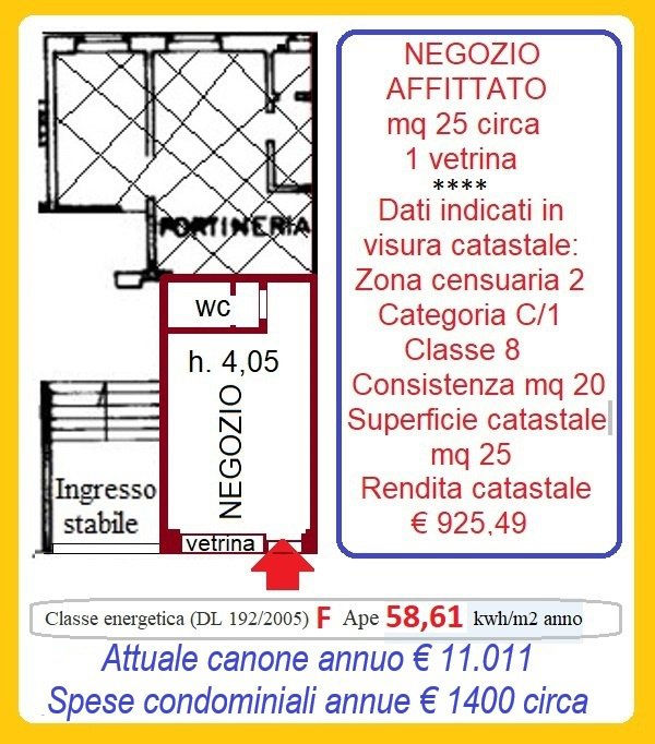 locale commerciale in vendita a Milano in zona Città Studi