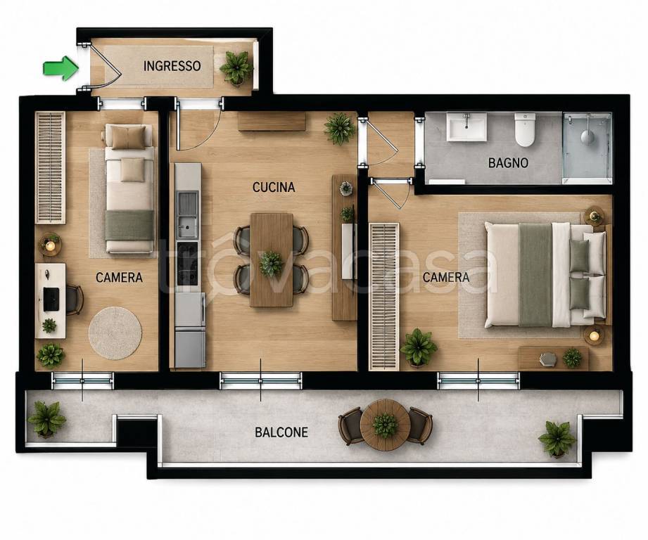 appartamento in vendita a Milano in zona Lorenteggio