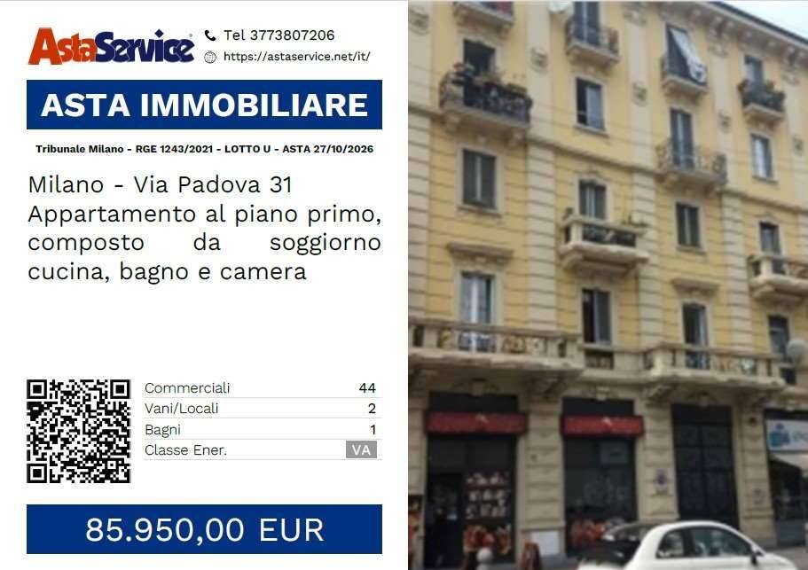 appartamento in vendita a Milano