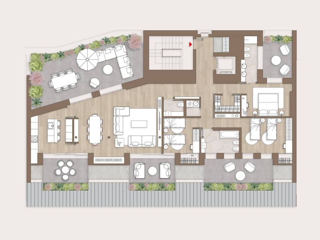 appartamento in vendita a Milano in zona CityLife