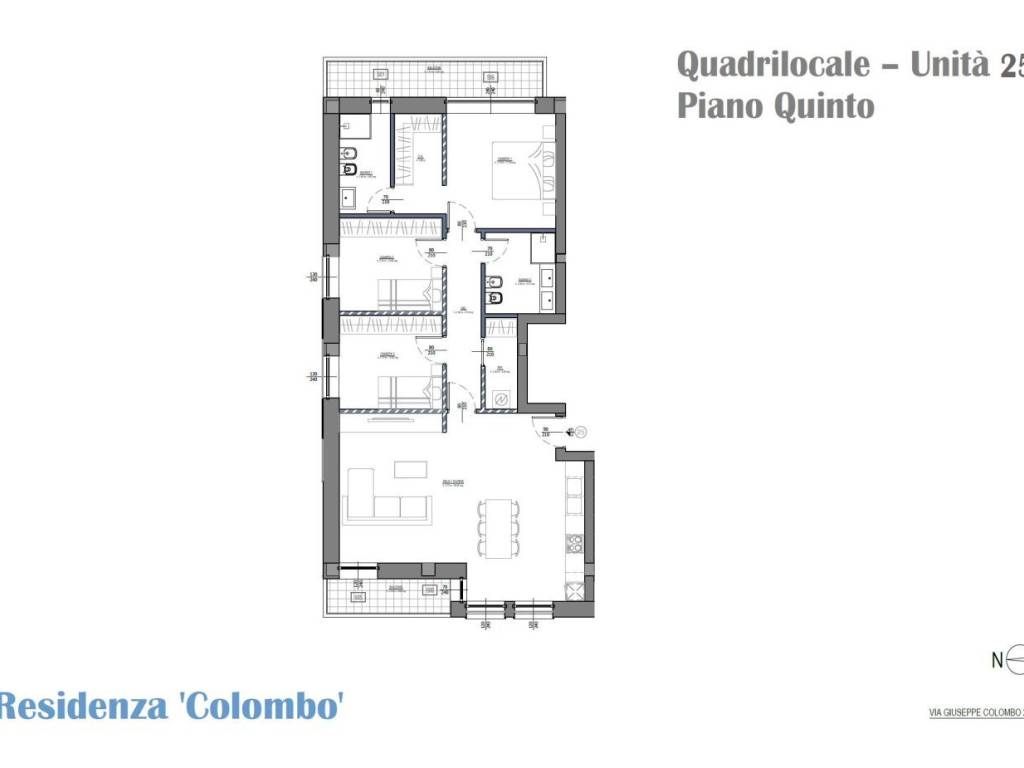 appartamento in vendita a Milano in zona Città Studi