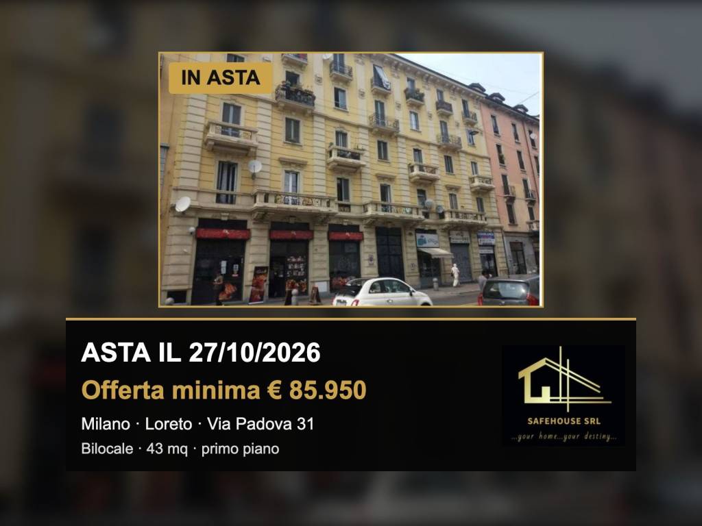 appartamento in vendita a Milano in zona Loreto