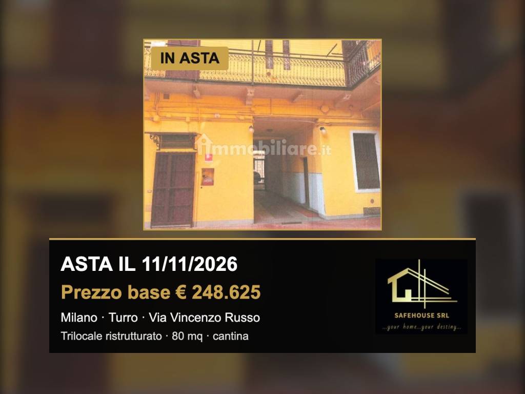 appartamento in vendita a Milano in zona Turro