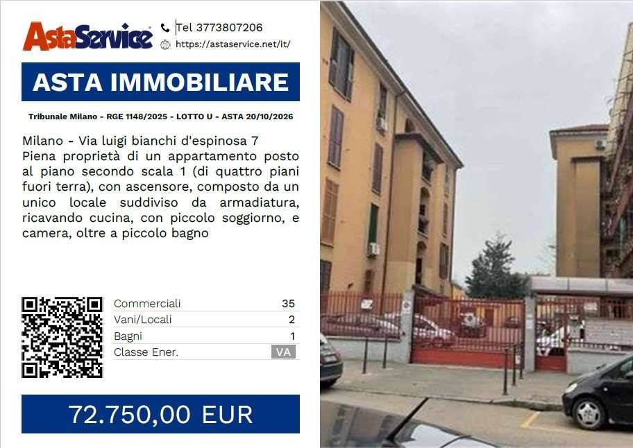 appartamento in vendita a Milano in zona Niguarda
