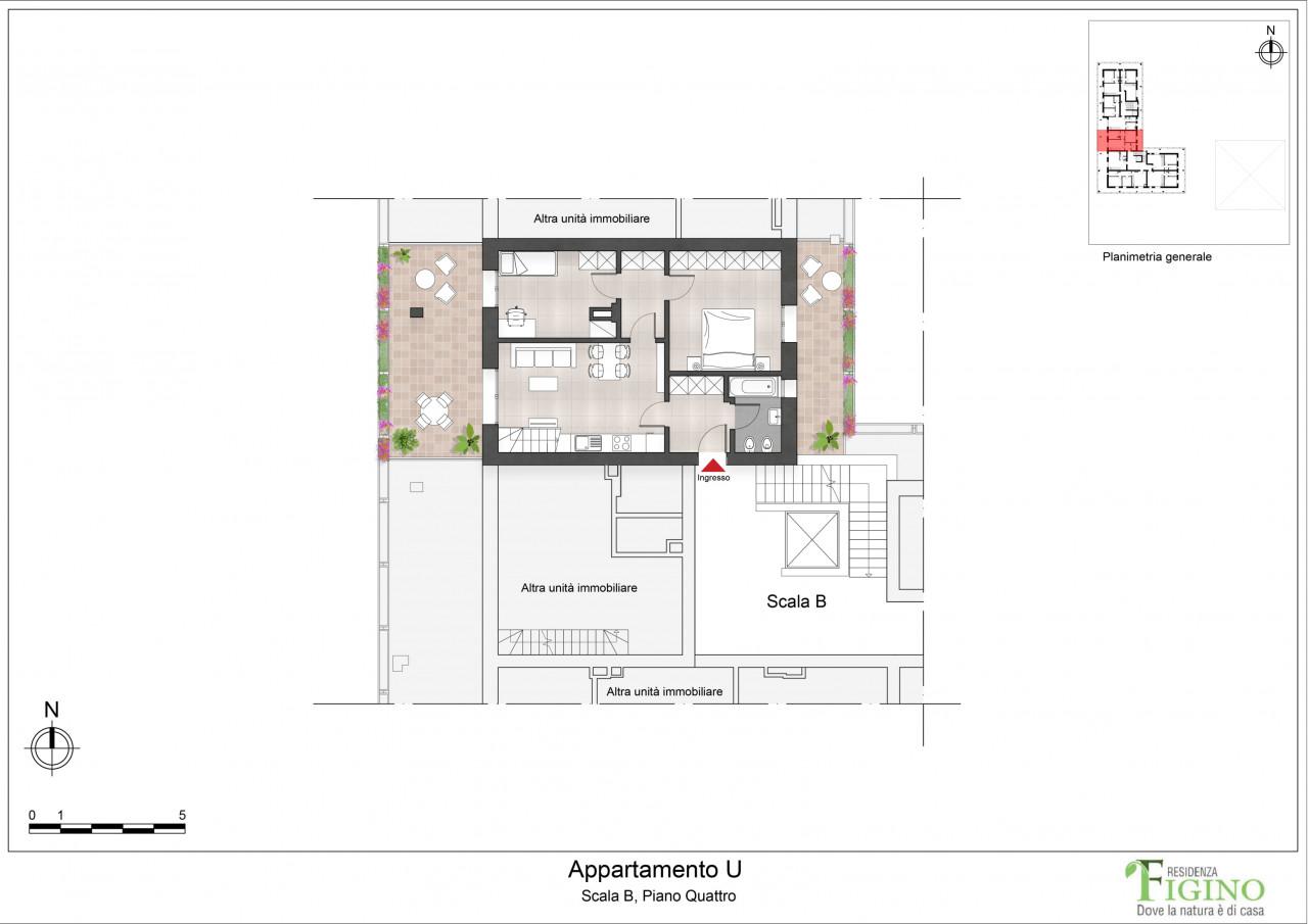 appartamento in vendita a Milano in zona Figino