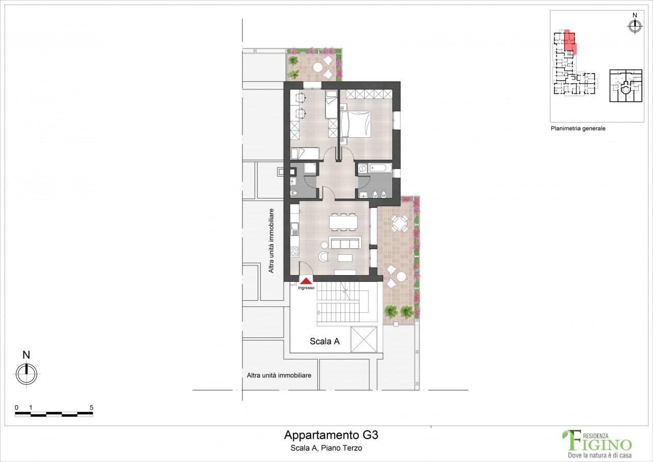 appartamento in vendita a Milano in zona Figino