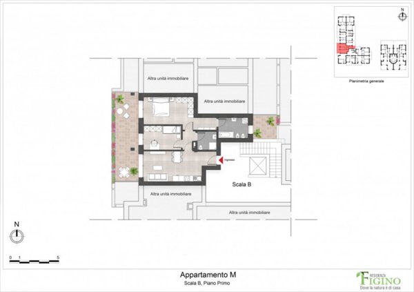 appartamento in vendita a Milano in zona Figino