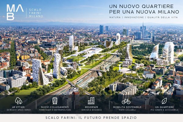 appartamento in vendita a Milano in zona Farini