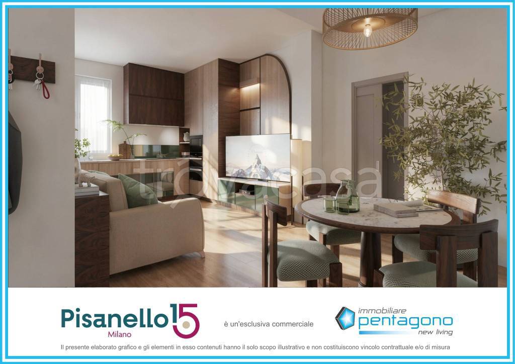 appartamento in vendita a Milano in zona Bande Nere