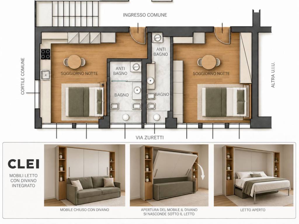 appartamento in vendita a Milano in zona Maggiolina