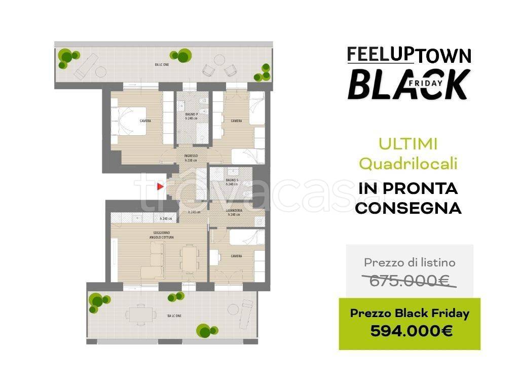 appartamento in vendita a Milano in zona Molino Dorino