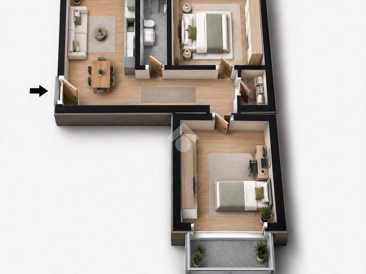 appartamento in vendita a Milano in zona Città Studi