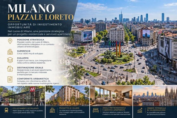 appartamento in vendita a Milano in zona Loreto