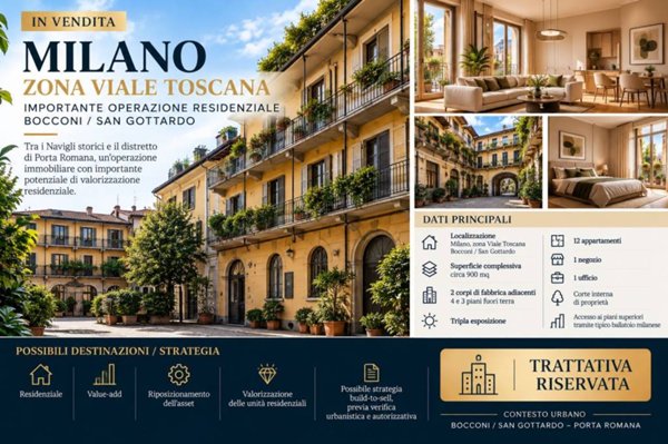 appartamento in vendita a Milano in zona Bocconi