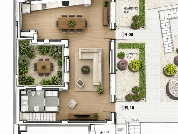casa indipendente in vendita a Milano in zona Tibaldi