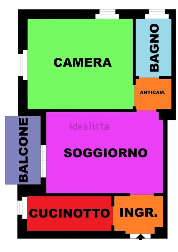 appartamento in vendita a Milano in zona Vialba