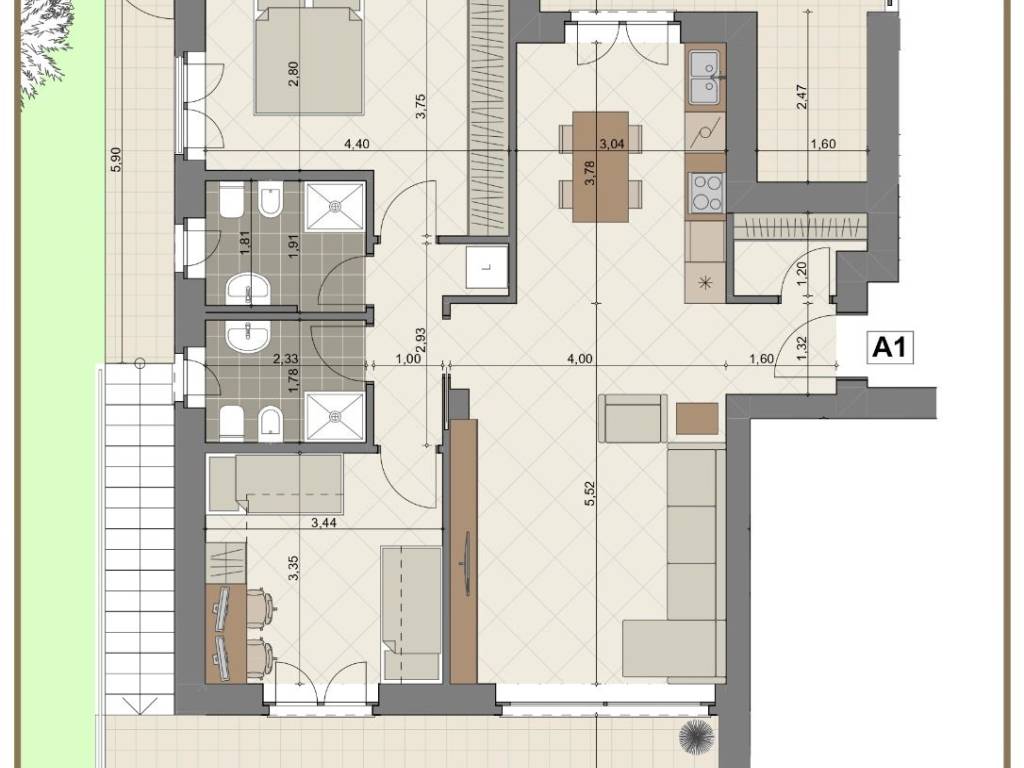 appartamento in vendita a Nerviano