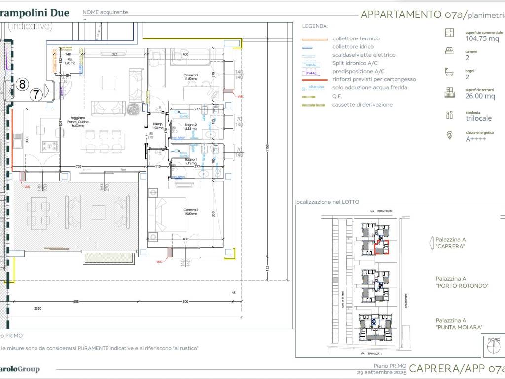 appartamento in vendita a Novate Milanese