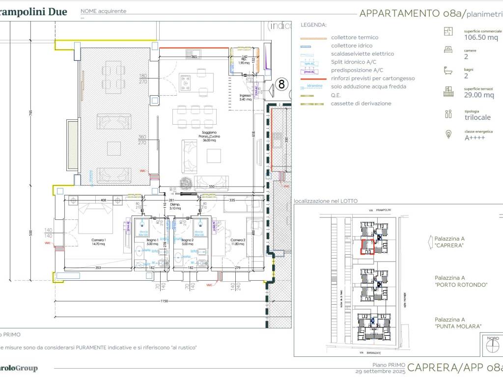 appartamento in vendita a Novate Milanese