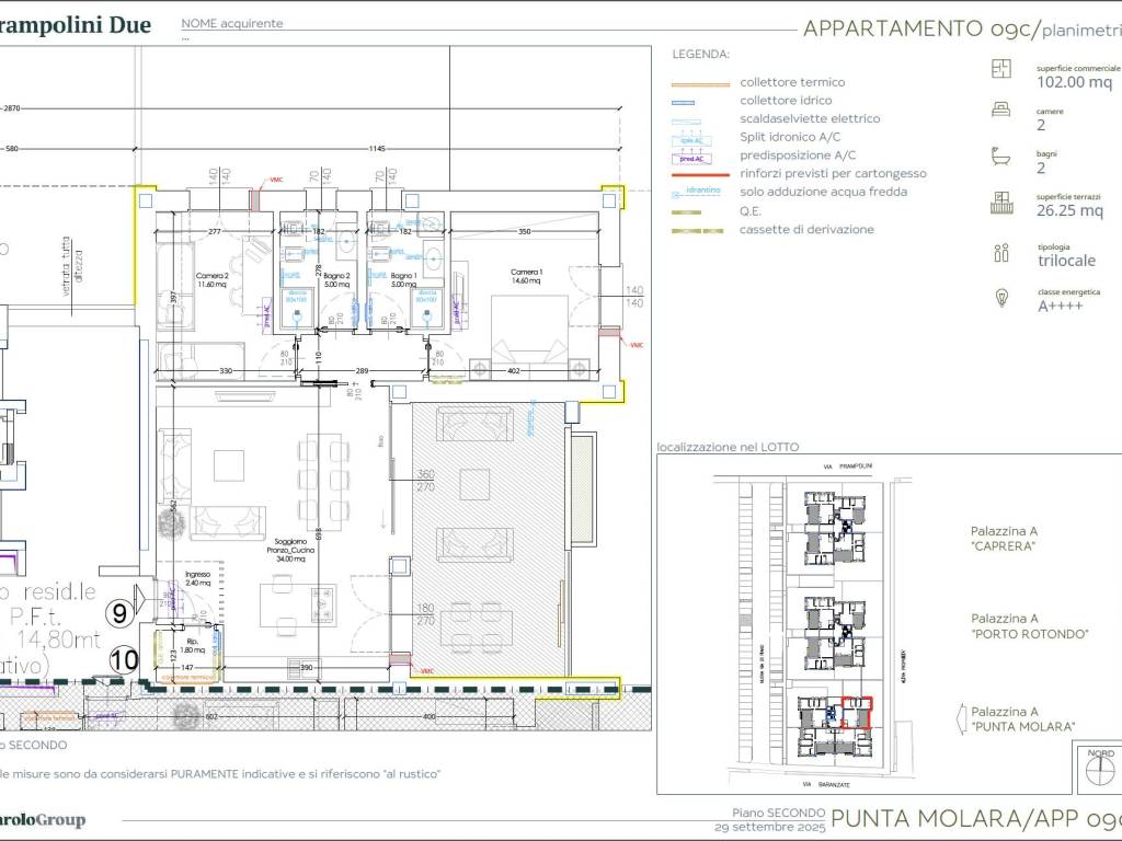 appartamento in vendita a Novate Milanese
