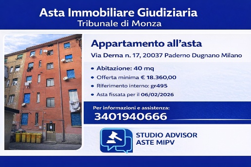 appartamento in vendita a Paderno Dugnano