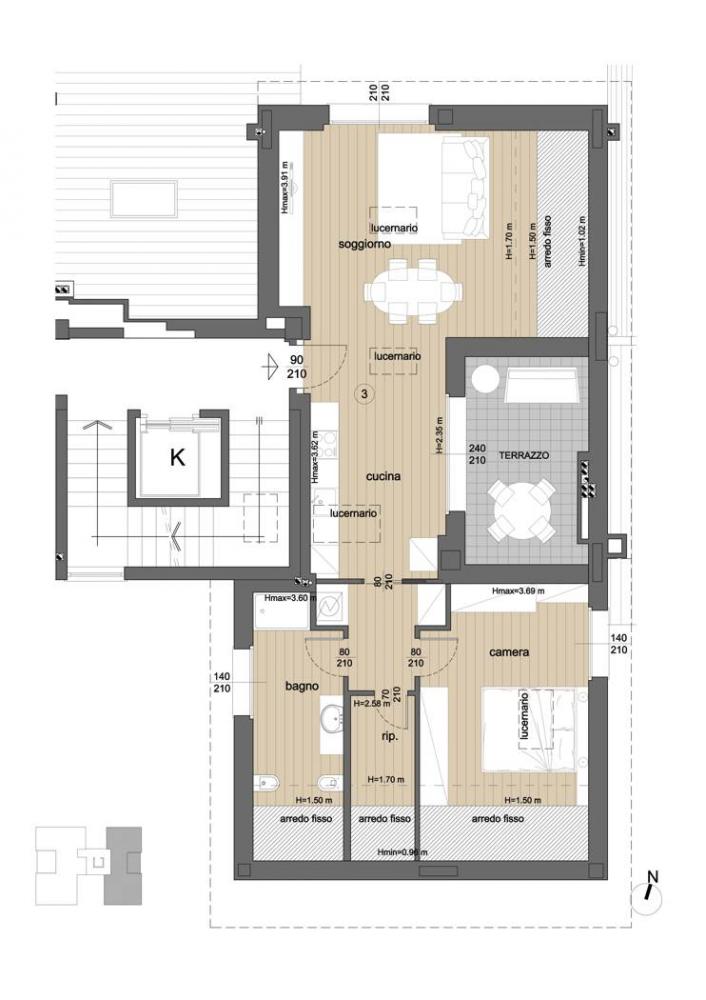 appartamento in vendita a Paderno Dugnano in zona Palazzolo Milanese