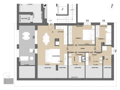 appartamento in vendita a Paderno Dugnano in zona Palazzolo Milanese