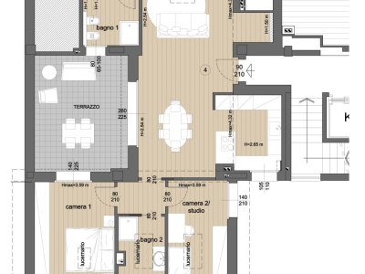 appartamento in vendita a Paderno Dugnano in zona Palazzolo Milanese